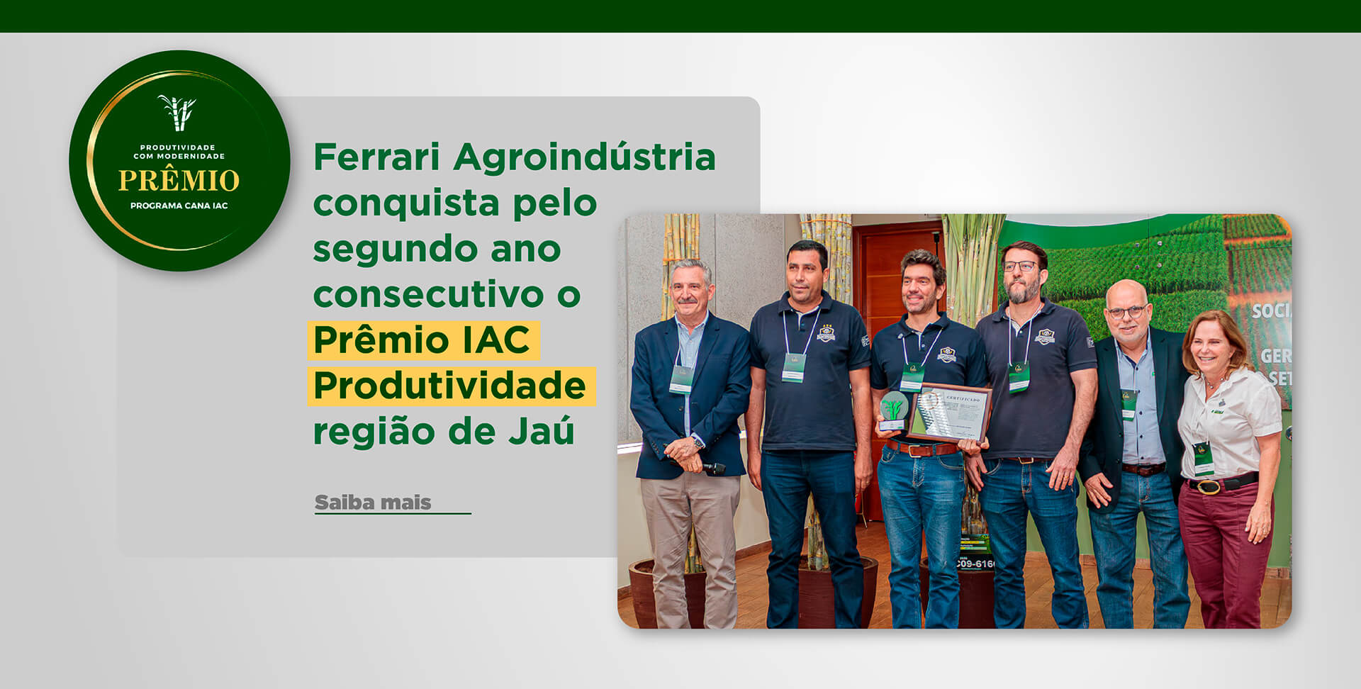 Usina Ferrari - Prêmio IAC